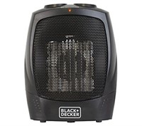 Black+Decker Personal Ceramic Heater- Black