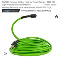 PWACCS Pressure Washer Hose for Power Washer