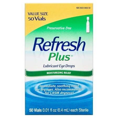 Refresh Plus Lubricant Eye Drops  0.4 ml  50ct