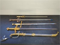 (5) FANTASY SWORDS