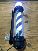 $149  WDZD 35' Barber Pole Light  Black/White