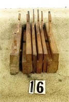 6 – Various wooden molding planes: 5 – various