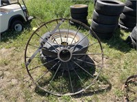 48" steel wheel