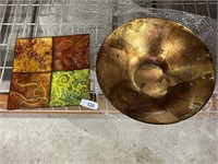 Modern Platter & Bowl