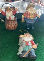 Santa Claus Christmas Ornaments