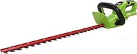 $99-Greenworks 24V 22" Hedge Trimmer with Rotating