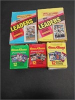 2BOXS TOPS 7COLLECT-A-BOOKS BASEBALL CARDS