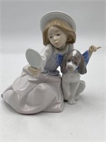Lladro Who's The Fairest? Figurine 5468 Girl