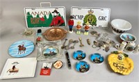 COLLECTION OF RCMP SOUVENIRS