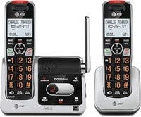 AT&T BL102-2 DECT 6.0 2-Handset Cordless Phone for