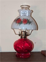 Rose oil lamp