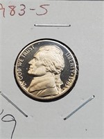 1983-S Proof Jefferson Nickel