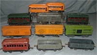 11pc Early Lionel Rolling Stock Lot
