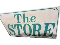 The store sign 60 x 36, wood