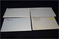 (4) Uncirculated Mint Sets P&D - 1965, 1977,