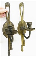 Brass Wall Candle Holder Sconces