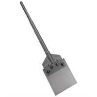 6-inch SDS MAX Floor Scraper with Spare Bolt and