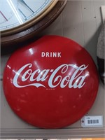 COKE BUTTON SIGN 24"