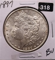 1897 U.S. Morgan Silver Dollar