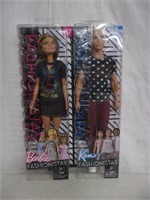 New Barbie & Ken Fashionistas Dolls