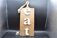 Wooden EAT sign Kitchen Decor