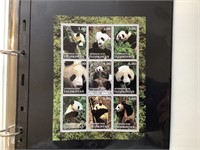 Collection of Panda Stamps