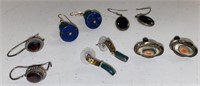(5) PAIRS OF QUALITY STERLING EARRINGS