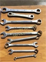 Wrenches various sizes.
