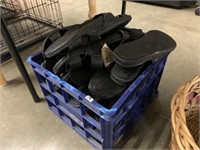 CRATE OF SANDALS