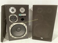 Sansui PM-C100 & PM-C100II Diaphragm Speakers