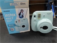 Fujifilm camera. Instax mini 9 w/box.
