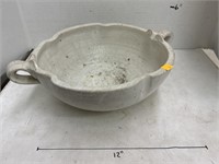 Heavy Pottery Bowl