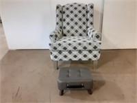 Arm Chair & Footstool