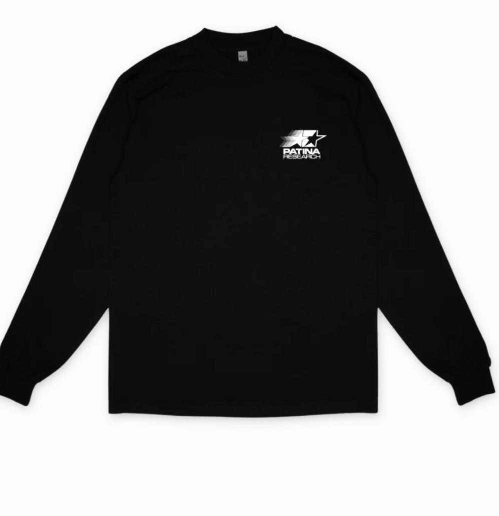 ($39)  longsleeve men black shirt,Size:Large