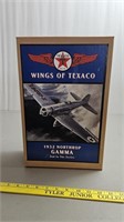 Wings of Texaco plane bank