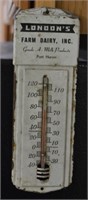 Vintage London's Farm Dairy Thermometer