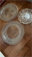 Egg plate and 2 large platters