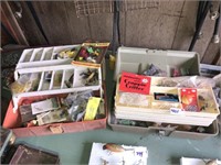 (2) Crappie Tackle Boxes & Contents