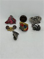 Lot of Vintage Biker Pins Grateful Dead