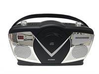 Sylvania Portable Cd Boombox with Am/FM Radio,