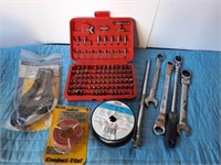 Various Tools, Wire and NIB Items - 9 Pieces