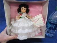 madame alexander "scarlett" doll in original box
