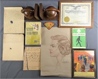 Boy Scout Ephemera, Antique American Writings, Bot