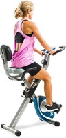 USED-Folding Exercise Bike - Compact & Portable