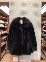 Vintage Faux Fur Coat Jacket by Grandella II