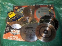 7-1/4" circular saw blades-Assorted