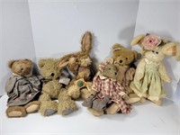 Lot of Six  Boyds Bears