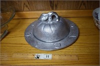 Simply Pewter Covered Dish