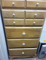 J - 5-DRAWER CHEST W/ CONTENTS 41X17X21" (M25)