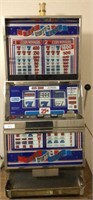 Red white & blue slot machine